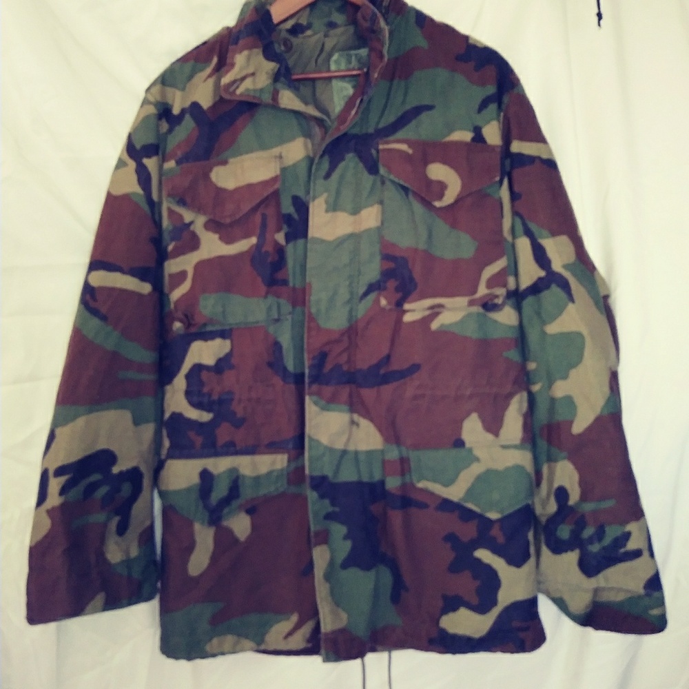 Men's Military Jacket Hooded Small Jacket